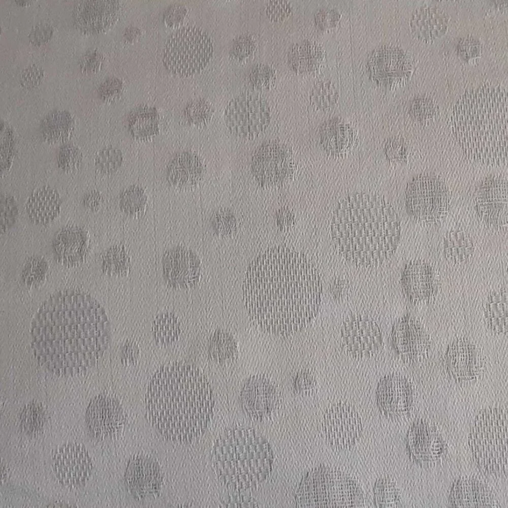 Calvin Klein Pale Grey Circles Duvet and Sham Set - Queen Size